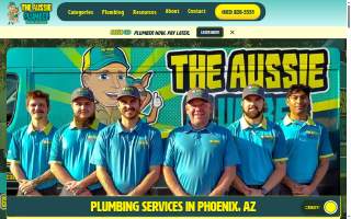 The Aussie Plumber website