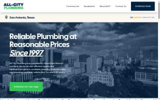 All-City Plumbing website