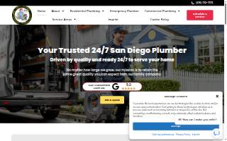 Discount Plumbing San Diego website