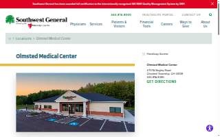 Olmsted Medical Center website