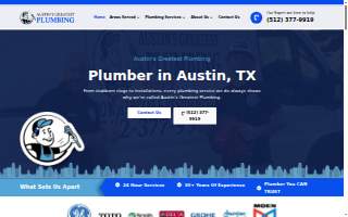 Austin's Greatest Plumbing website