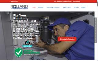 Rolland Reash Plumbing website
