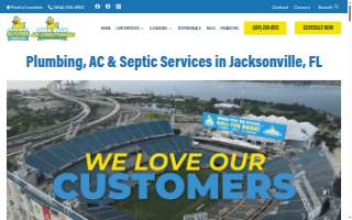 Duck Duck Rooter Plumbing, Septic and Air Conditioning website