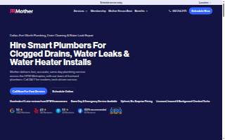 Mother Modern Plumbing, Sewer and Drain website
