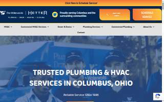 The Waterworks Plumbing, Drain, Heating & Cooling website