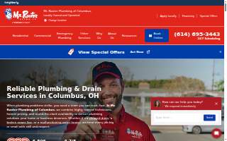 Mr. Rooter Plumbing of Columbus website