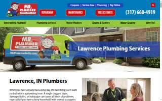 Mr. Plumber by Metzler & Hallam of Indianapolis website