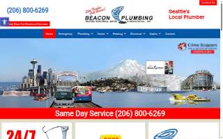 Beacon Plumbing, Heating, Electrical & Mechanical Inc - Seattle website