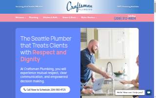 Craftsman Plumbing website