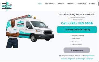Avantel Plumber of Boston MA website