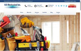 I&C MECHANICAL , INC. - Plumbing, Heating and Air Conditioning website