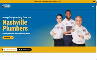 Benjamin Franklin Plumbing of Nashville website