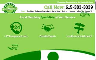 Green Hills Plumbing website