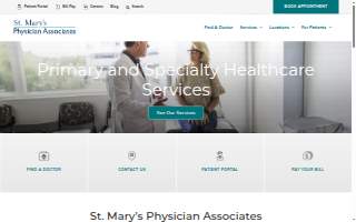 St. Mary's Pediatrics website