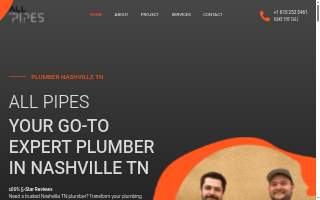 All Pipes, LLC website