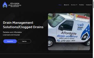 Affordable Drain Solutions website