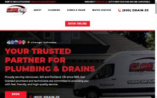 Clog Pro Plumbing & Drain of Portland website