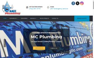 MC Plumbing LLC website