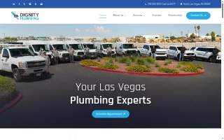 Dignity Plumbing website