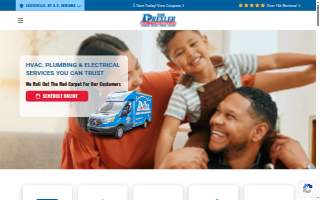 Tom Drexler Plumbing, Air & Electric website