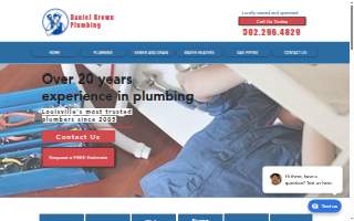 Daniel Brown Plumbing website