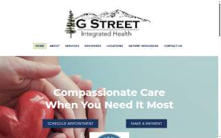 G Street Integrated Health website