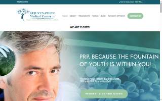 Rejuvenation Medical Center website