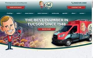 Cal's Plumbing Inc. website