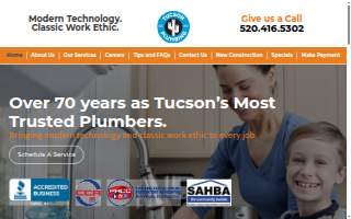 Tucson Plumbing website