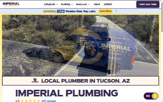 Imperial Plumbing website