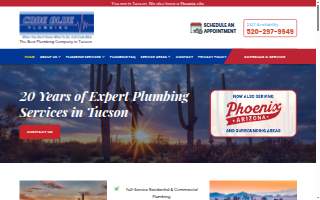 Code Blue Plumbing website