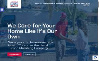 Arizona Elite Plumbing website