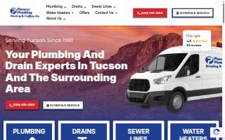 Pioneer Plumbing website