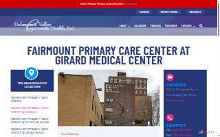 Fairmount Primary Care Center at Girard Medical Center website