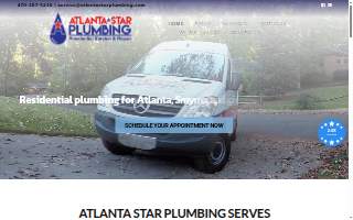 Atlanta Star Plumbing website