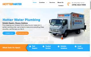 Hotter Water Plumbing & Leak Detection website