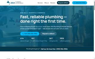 Aaaplumbingservices Com website