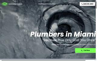 MIAMI SERVICE PLUMBERS | Emergency Plumbers in Miami website