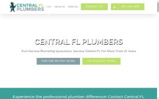 Central FL Plumbers of Orlando website
