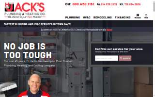 H. Jack's Plumbing and Heating website