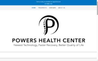 Powers Health Center website