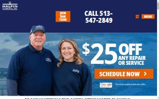 Halpin Plumbing Inc website