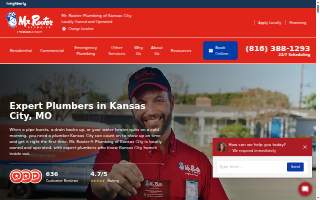 Mr. Rooter Plumbing of Kansas City website
