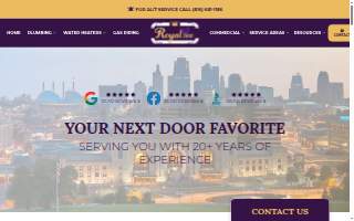 RoyalTee Plumbing website