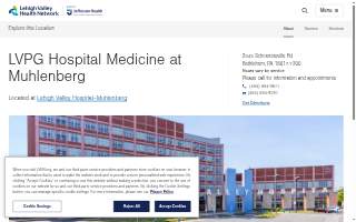 LVPG Hospital Medicine at Muhlenberg website
