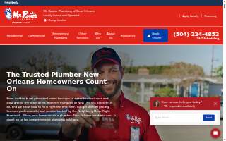 Mr. Rooter Plumbing of New Orleans website