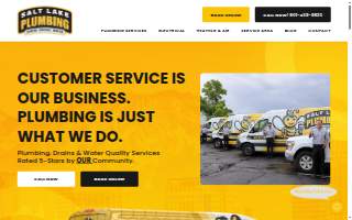 Salt Lake Plumbing website