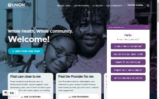 Union Community Care of Lancaster website