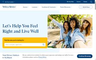 Wellspan Health website