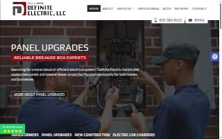 Definite Electric, LLC website
